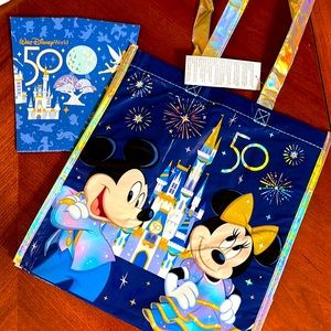 Disney Collection 50th Anniversary Mickey & Minnie Bag Reusable